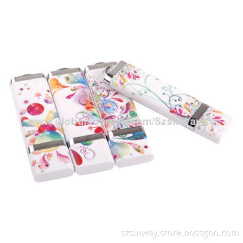 Plastic USB Flash Drives with 4GB Capacity
